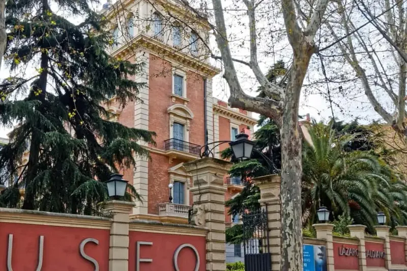 The Lazaro Galdiano mansion museum, one of the museums in Madrid, Spain