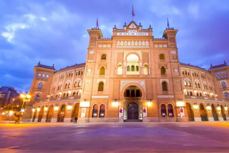 The Neo-Mudejar arena of Las Ventas, one of the more unusual museums in Madrid, Spain